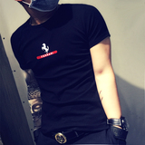 2016夏季新款男士短袖T恤韩版修身圆领半袖体恤男装百搭简单潮流
