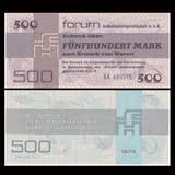 【欧洲】全新UNC 民主德国（东德）500马克 外汇券 1979年 FX7