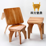 精品促销新品纯实木凳子加固型实木凳圆凳特色凳创意凳可折叠板凳