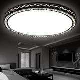 新款超薄LED吸顶灯客厅灯圆形卧室书房灯创意镂空大厅现代简约灯