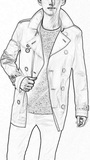 英国代购 博柏利 burberry 男装 短款功能性风衣打折 39021591