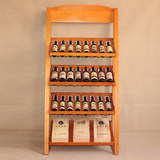 红酒架实木展示酒架木质创意葡萄酒架落地欧式酒柜酒瓶架定制