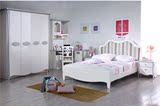 全友居家 家私 私伊贝拉地中海 60701H儿童床 1.5米正品 床头柜