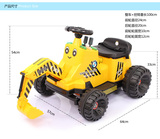 儿童电动挖掘机可坐可骑挖土机小孩玩具工程车生日礼物超大