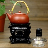 家用户外野营酒精炉灯 复古式 茶炉 煮茶壶保温底座 便携功夫茶具