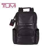 美国直邮TUMI/途明真皮双肩包黑色15寸笔记本电脑背包963162包邮