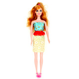 实达芭美儿创意DIY芭比娃娃礼盒换装女孩玩具梦幻时装秀313-08ABC
