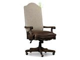 【益家工艺】 美式经典 原单设计 真皮座 总裁办公椅 书椅 可旋转