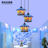 创意个性房子儿童房灯欧式地中海风格餐厅吊灯浪漫简约吧台灯灯具