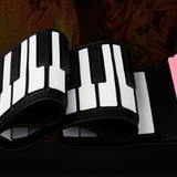 cp 88键儿童手卷钢琴61键折叠加厚便携式电子钢琴成人电子琴