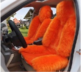 新款汽车冬季坐垫羊毛坐垫澳洲羊毛长毛车垫毛绒毛垫通用座垫座套
