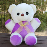 泰迪熊小公仔精品彩色小熊玩偶儿童毛绒玩具熊七夕礼品娃娃批发