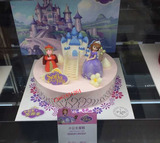 品牌蛋糕 上海生日蛋糕巴黎贝甜蛋糕 儿童卡通蛋糕小公主苏菲亚