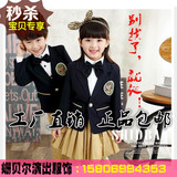 新款儿童韩版校服合唱服秋冬季长袖套装英伦风中小学生幼儿园班服