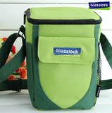 三光云彩钢化玻璃保鲜盒送包glasslock大容量便携便当盒GL36特价