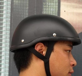 ax34个性复古摩托车头盔踏板机车安全帽全覆式半盔配面罩风镜