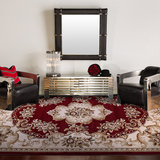 欧式客厅茶几地毯 卧室床边满铺 简约现代美式中式质感地垫家用