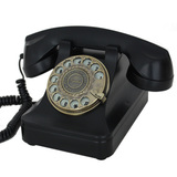 欧式复古电话机 家用古典旋转盘电话机 创意古董拨号仿古电话机