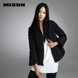 MISUN/米尚秋冬新款女装韩版a字版修身加厚短款羽绒服女专柜正品