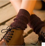 堆堆袜女袜子秋冬复古风高筒袜长筒袜靴子袜民族风棉袜加厚保暖潮