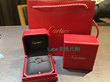 Late香港代购 Cartier卡地亚 LOVE系列18K玫瑰金 无钻款窄版戒指