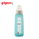 【新品】贝亲Pigeon 标准口径玻璃奶瓶安心组合240ml-蓝AA119