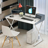 时尚环保电脑桌 台式桌家用办公桌烤漆现代书桌简易电脑桌写字台
