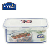 乐扣乐扣1.4L塑料保鲜盒水果蔬菜冷冻盒微波炉加热饭盒HPL817H