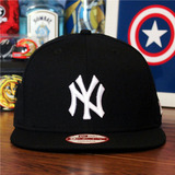 美国代购MLB棒球帽子男士夏天NY嘻哈平沿帽扬基韩版女春运动户外