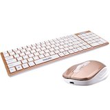 包邮 美心M3无线鼠标键盘套装 充电超薄笔记本巧克力电视键鼠套装