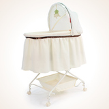 环保婴儿摇篮床 多功能摇摇床 bb宝宝折叠 赠床垫和蚊帐