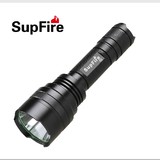 正品SupFire强光手电筒C8神火进口LEDT6可充电家用户外骑行远射灯