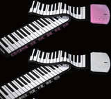 d2016升MIDI带踏板手卷钢琴88键模拟钢琴练习键盘便携式电子琴