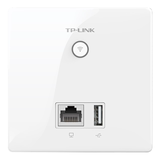 TP-LINK面板无线ap USB接口POE供电入墙ap酒店86型 TL-AP303I-POE