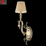 奢华全铜壁灯欧式复古铜灯创意美式酒店走廊灯装饰灯楼梯灯床头灯