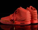 Nike Air Yeezy2 Red October 红椰子 508214660夜光 篮球鞋