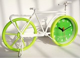 2015爆款仿古自行车模型时钟个性时钟工艺品特别生日礼物摆件