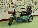 包邮老年休闲三轮车代步车可折叠电动三轮车单人双人电瓶车助力车