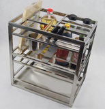 ae橱柜厨房加力型不锈钢吊柜升降阻尼拉篮上柜双缓冲升降机