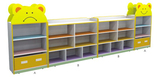 产家直销特价幼儿园儿童卡通造型玩具整理组合柜实木组合柜子