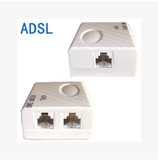 ADSL语音分线器 信号分离器 宽带一分二分频器 电话分线盒批发