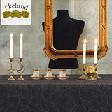 瑞典Ekelund 欧式奢华高档亚麻圆长方形台布餐桌布布艺