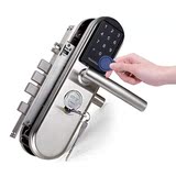 卡多利亚密码锁防盗门指纹锁家用智能锁不锈钢电子锁大门门锁1088