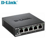 dlink/友讯/D-LINK DES-105 5口五口铁壳桌面百兆 100M网络交换机