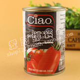 意大利进口 Ciao奇奥牌去皮整番茄400g 披萨原料水果蔬菜罐头