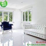 佛山陶瓷全抛釉地面砖800x800客厅卧室防滑耐磨地板砖纯白色地砖