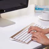 LifeVC丽芙家居家用白色苹果笔记本电脑专用无线静音超薄防水键盘