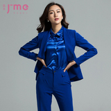 J-ME秋冬新款面试西装套装2015女装工作服外套衬衫长裤职业工作服