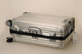德国rimow*拉链透明保护套 日默瓦无需脱防划箱套 PVC行李箱套