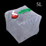户外5L / 10L储水袋可折叠水桶车载车用水袋 汽车用品钓鱼桶